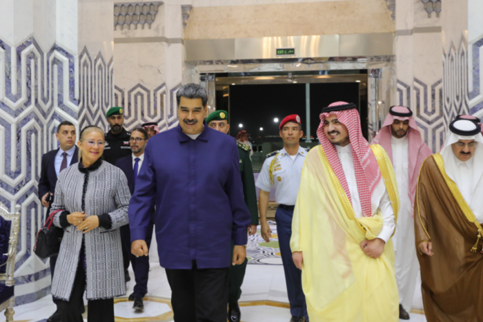 Maduro llega a Arabia Saudí