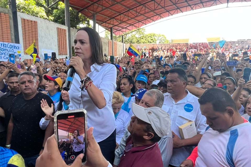 María Corina Machado Vente Venezuela Barinas