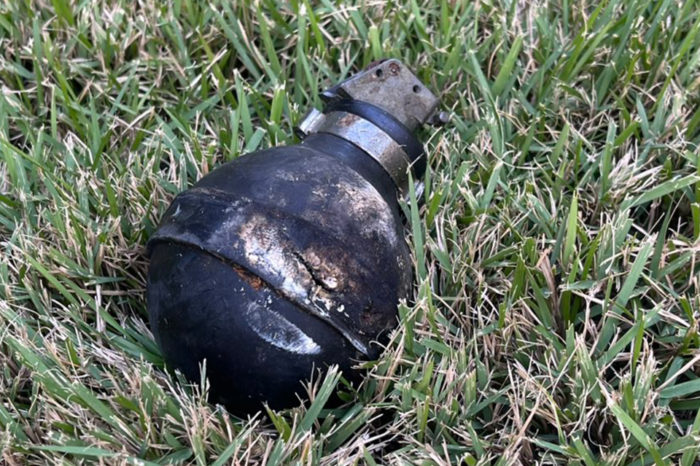 bomba lacrimógena UCV