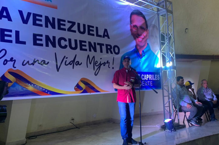 Capriles en Zulia sobre elecciones