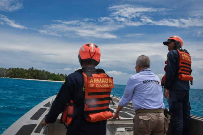 Migrantes - Migrantes rescatados en el Caribe