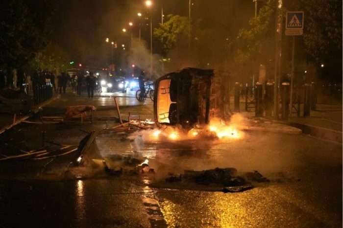 Francia Macron Disturbios