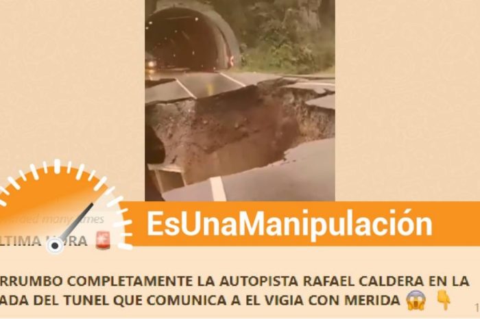 EsPaja autopista Rafael Caldera fake Mérida
