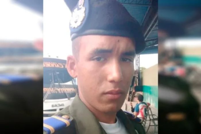 cadete Javier Toro Blanco asesinado