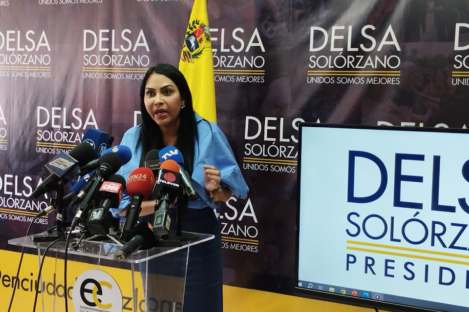 Delsa Solórzano candidatos