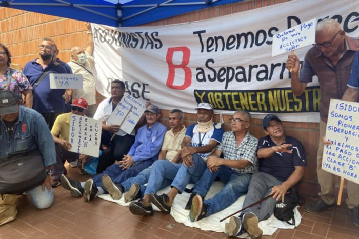 Huelga de hambre trabajadores CVG