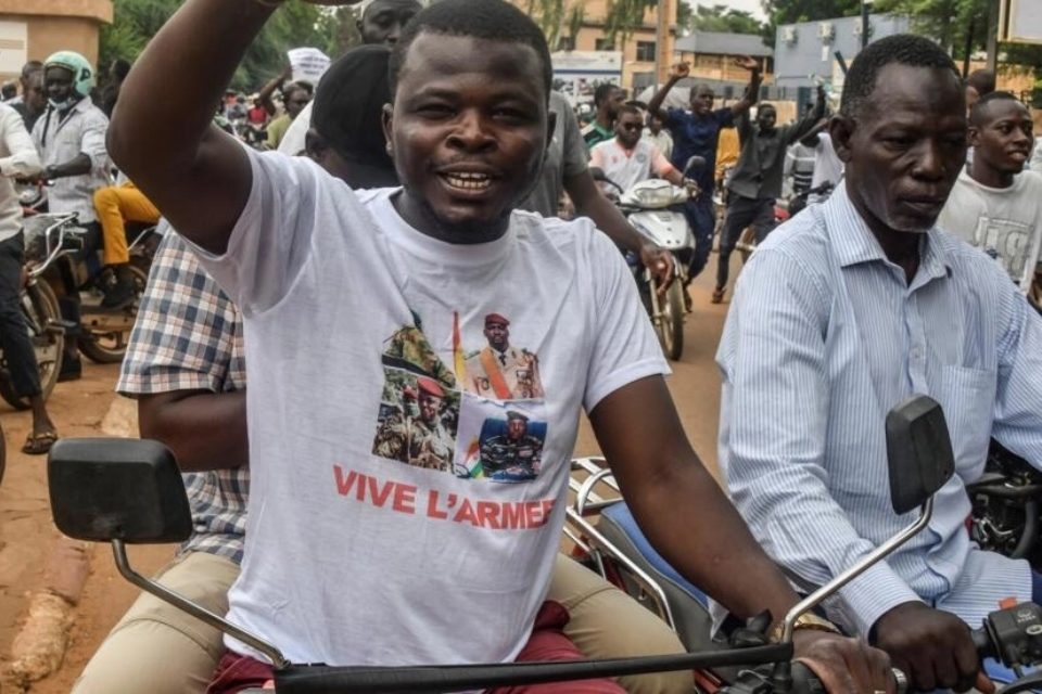 gente apoya golpe de estado Níger