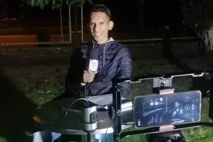 periodista Luis Alejandro Acosta Amazonas