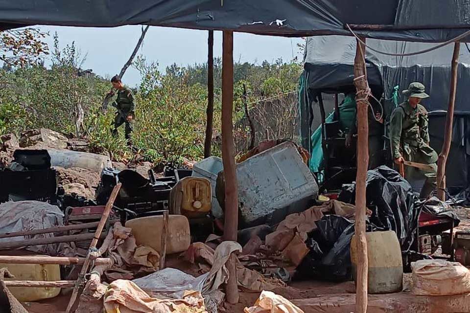 Militares Yapacana minería ilegal