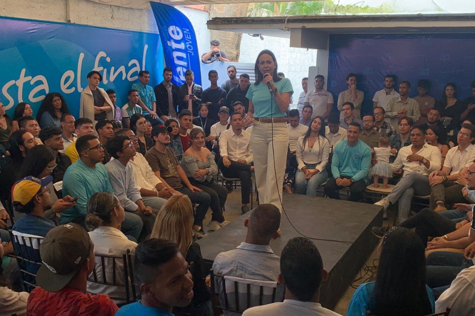 María Corina Machado: Este Triunfo Es De Ustedes, Muchachos!"