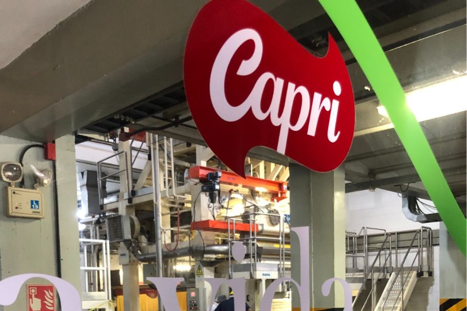Capri, Nota Empresarial 