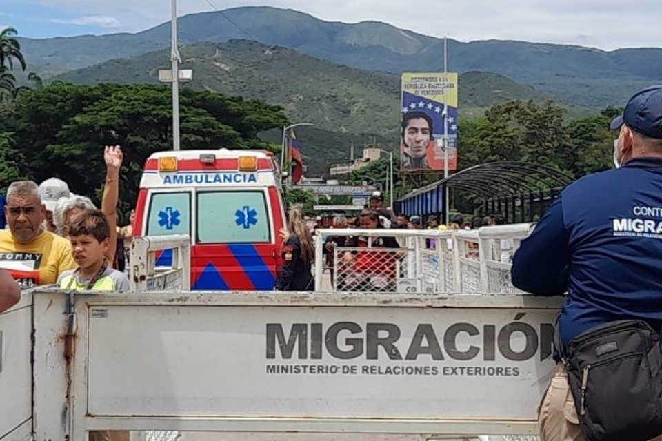 Migracion Colombia frontera San Cristóbal