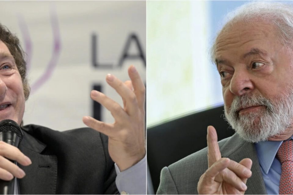 Javier Milei Luiz Inácio Lula da Silva Brasil Argentina