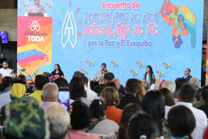 Maduro Esequibo movimientos religiosos