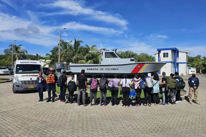 Crisis migratoria en Colombia: migrantes rescatados en San Andrés