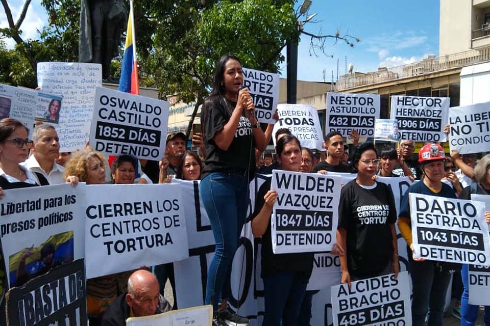 presos políticos Millianys Castillo hermana Oswaldo Castillo