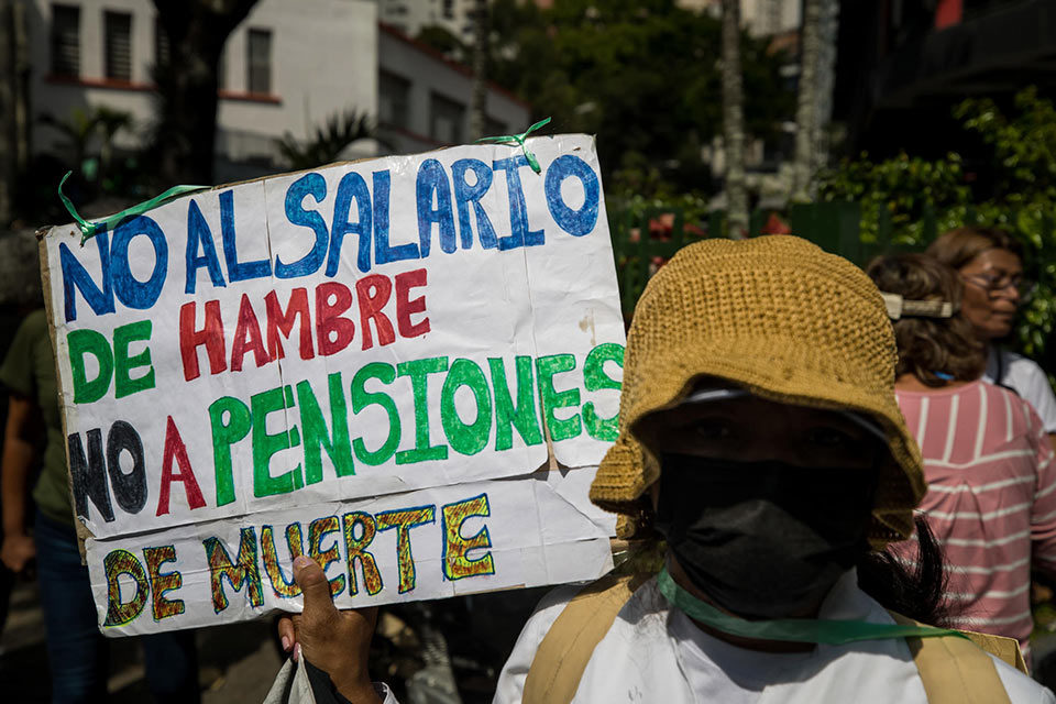 La OIT y la justicia social en Venezuela protesta protestas