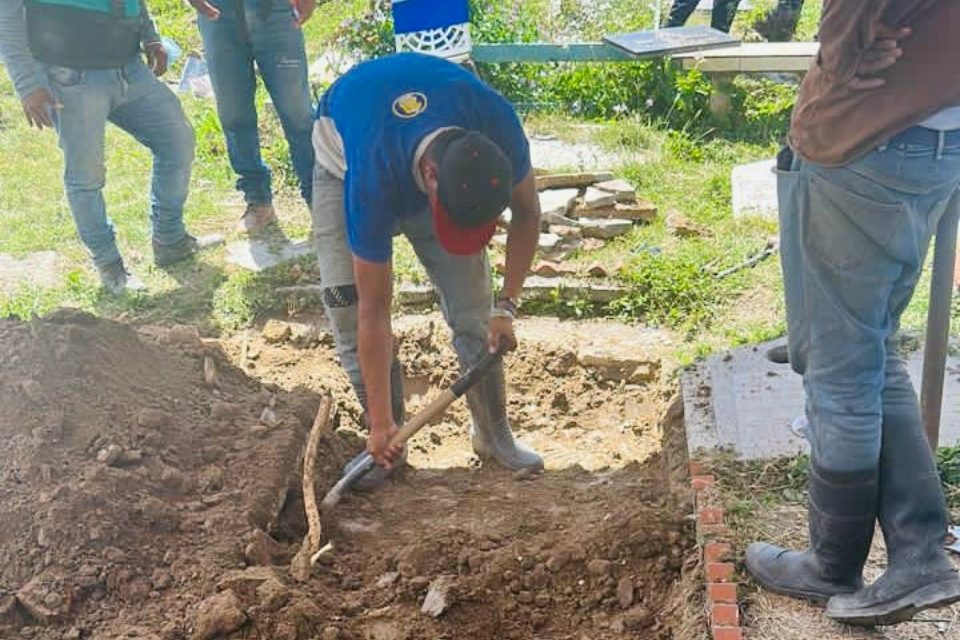 exhumación huesos canserbero 23.11.2023