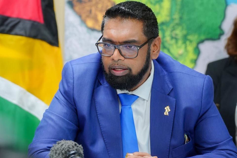 Irfaan Ali presidente Guyana