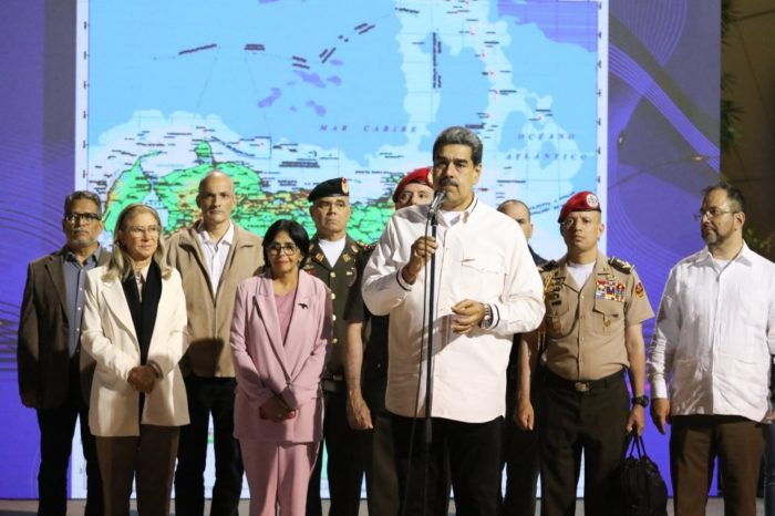 Nikcolas Maduro comitiva reunión Alí 14.12.2023