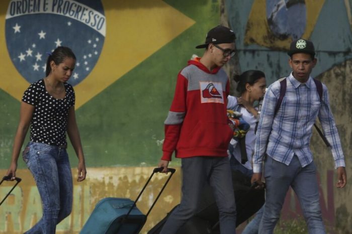 migrantes venezolanos Brasil