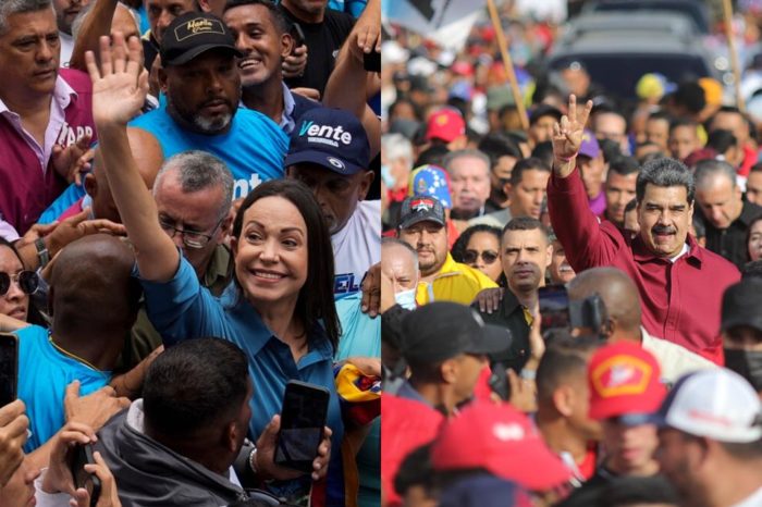 Chavismo y oposición miden fuerzas 23 de enero