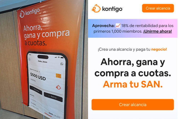 Kontigo: app de ahorro mediante San