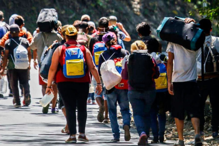 Los desplazados venezolanos