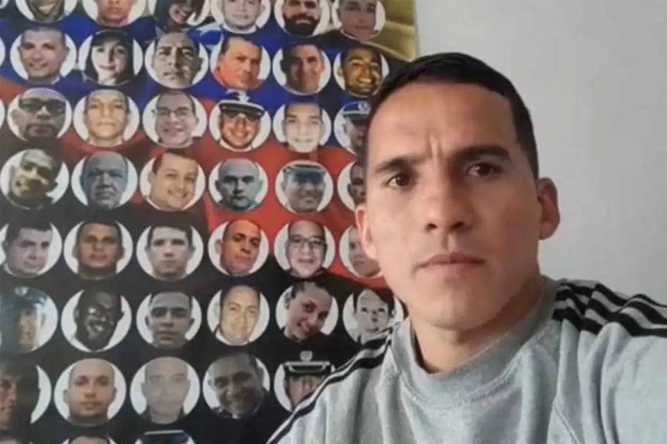 exteniente teniente Ronald Ojeda Moreno, secuestrado en Chile