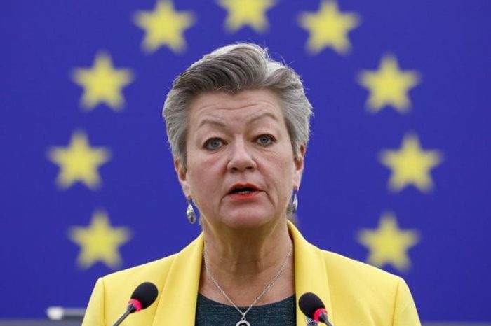 Ylva Johannson Comisión Europea
