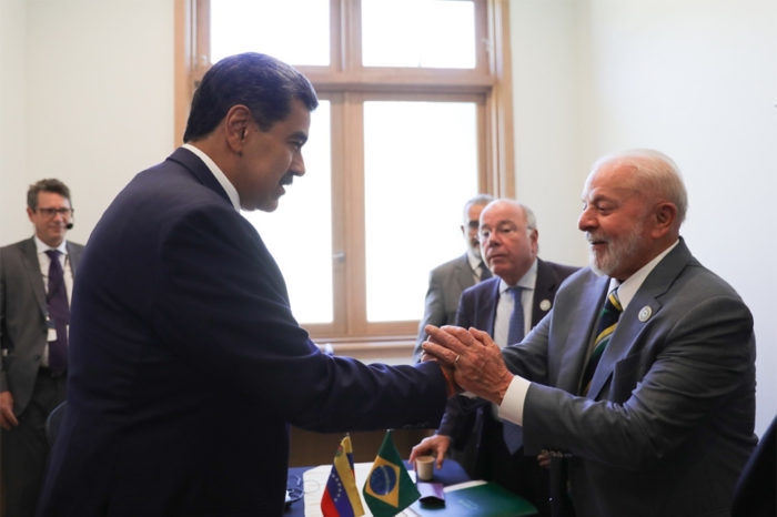 Nicolás Maduro se reúne con Lula Da Silva