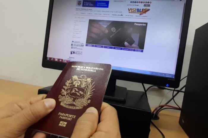 Colombia pasaporte venezolanos