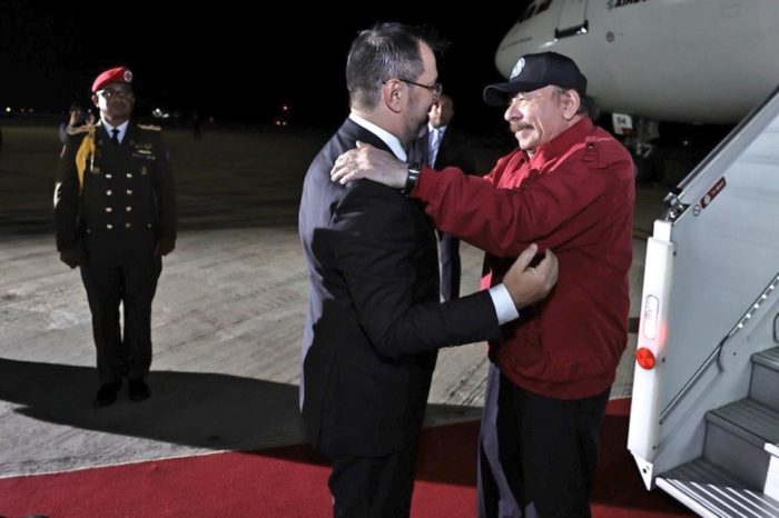 Daniel Ortega Yván Gil ALBA cumbre
