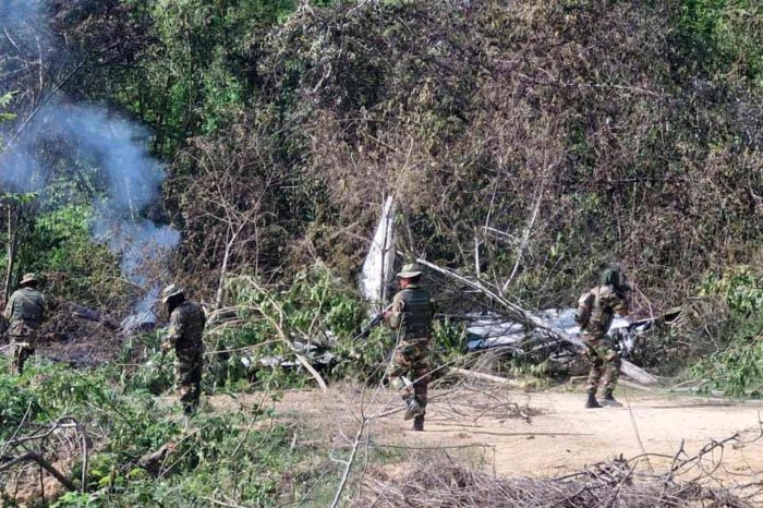 FAN Aeronave neutralizada en Catatumbo