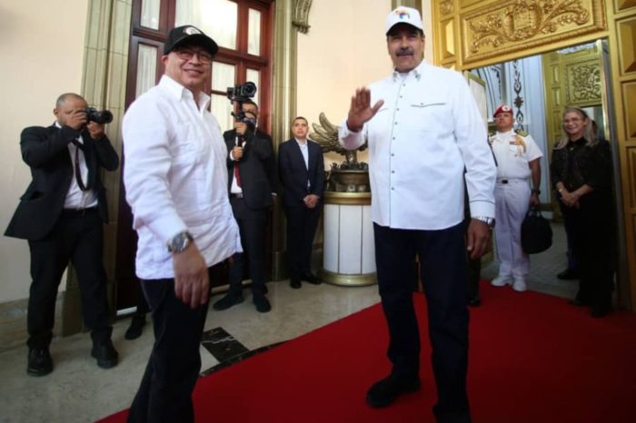 Gustavo Petro Nicolás Maduro Miraflores 9/04/2024