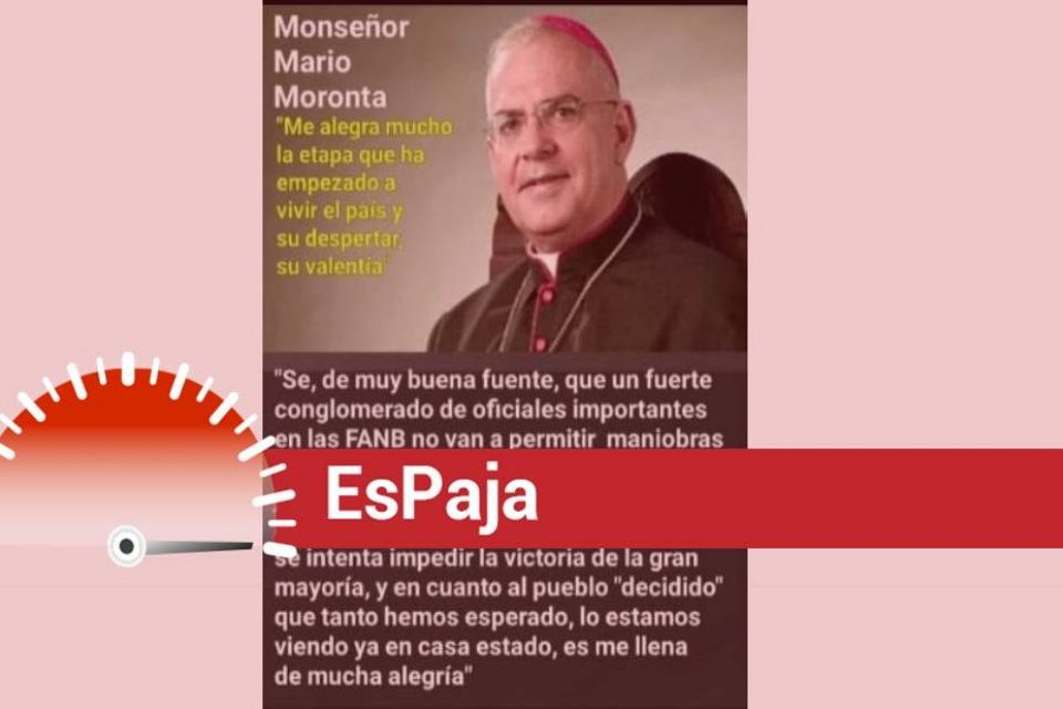 EsPaja monseñor Mario Moronta
