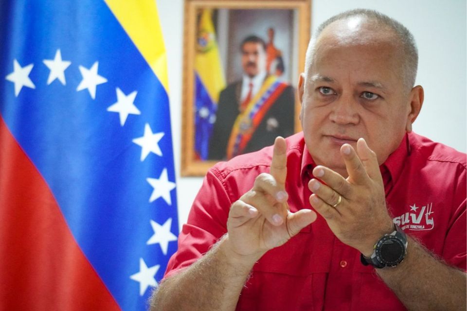 Diosdado Cabello lunes 10 junio