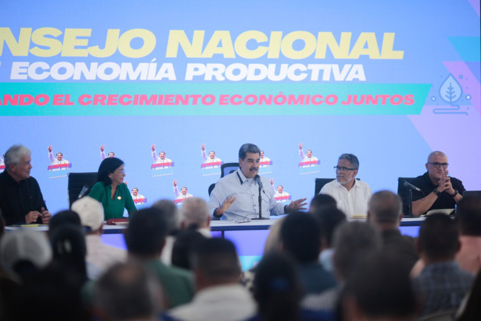 Maduro consejo nacional de economia