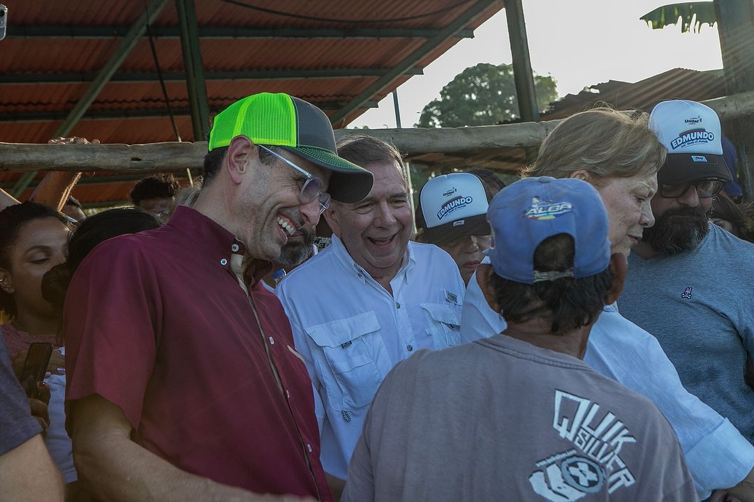 Capriles con Edmundo González