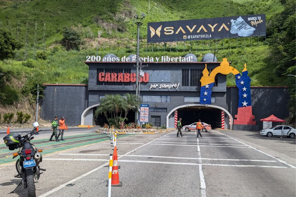 Sábado 13 de julio Cierre del túnel La Cabrera en el Pasaje María Corina Machado