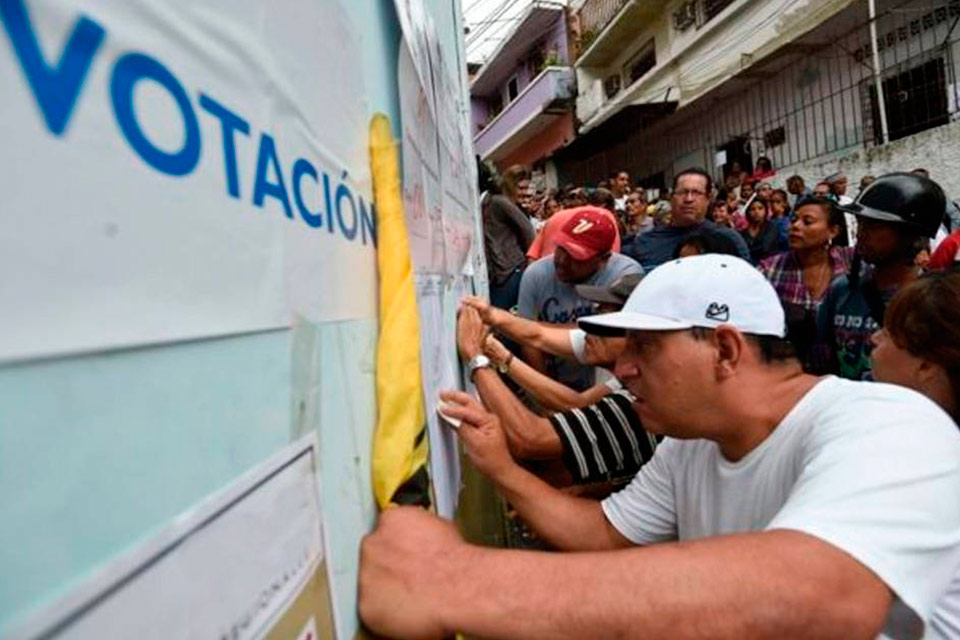 Golpe electoral contra la voluntad popular