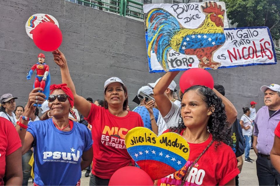 Marcha Oficialismo Maduro