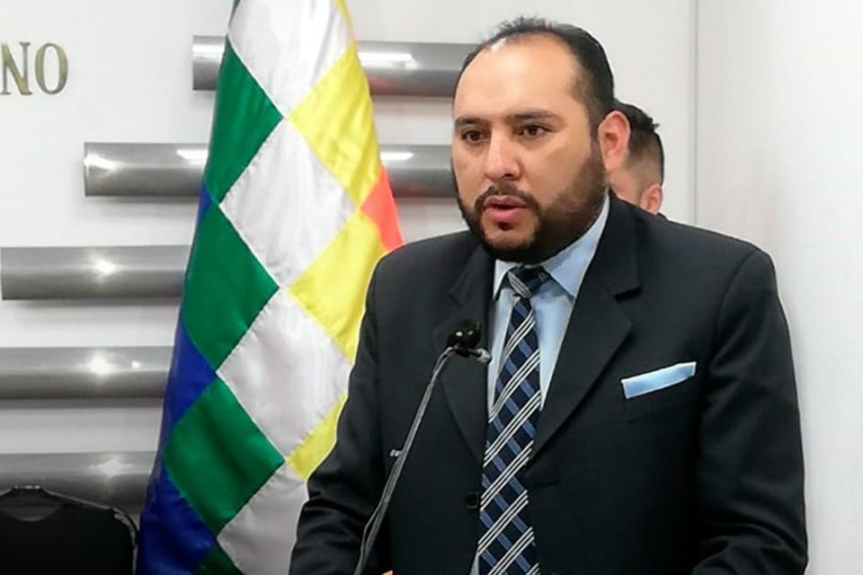 Viceministro interior Bolivia Roberto Ríos