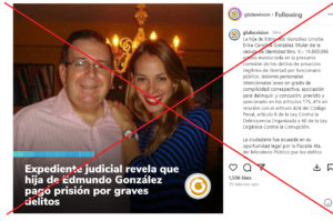 Hija de Edmundo González Urrutia