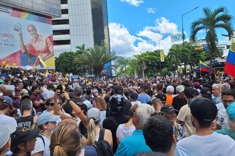 Reacción social. Protestas tras elecciones presidenciales Expertos ONU