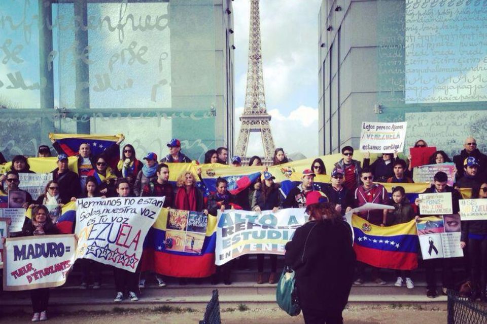 Protestas de venezolanos en el mundo 17