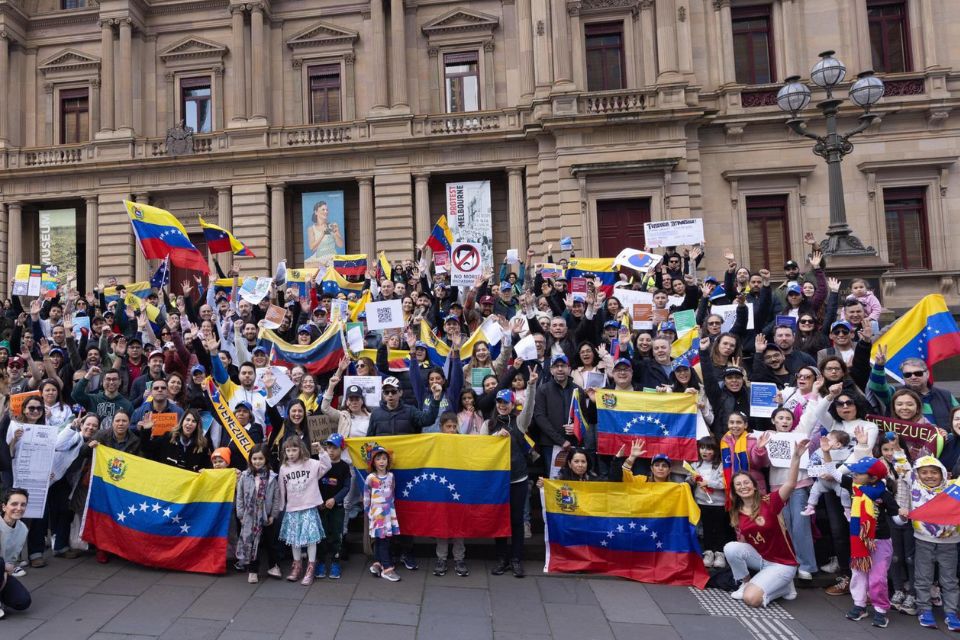 Venezolanos protestan en el mundo 1