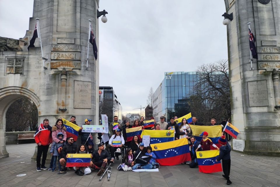 Venezolanos protestan en el mundo 3