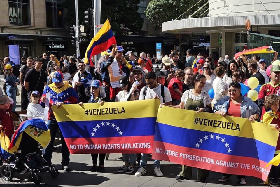 Venezolanos protestan en el mundo