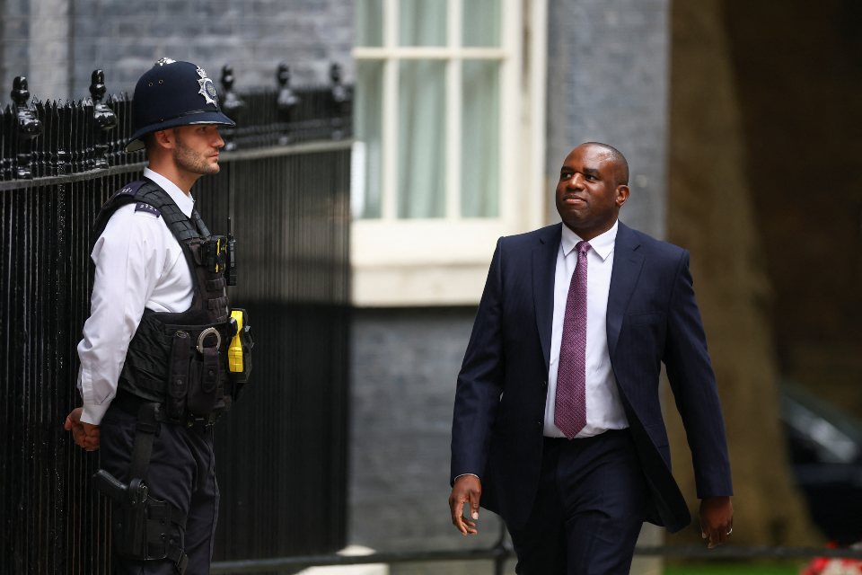 David Lammy canciller Reino Unido